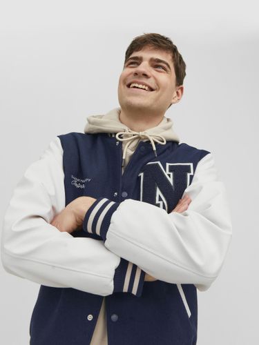 JACK & JONES JACK&JONES JORCOLLEGE WOOL BLEND BOMBER NOOS