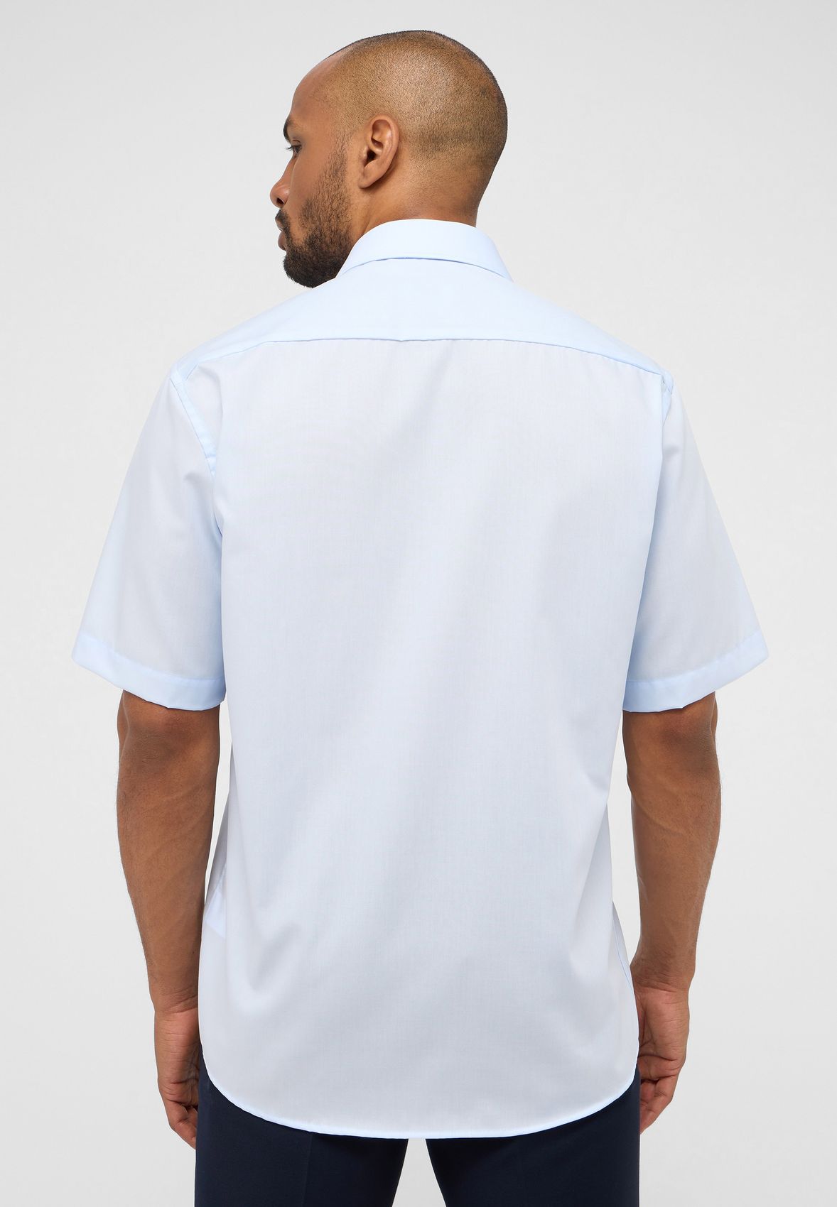 ETERNA Original Shirt Popeline Kurzarm