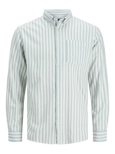 JACK & JONES JACK&JONES JORJIMMY LIGHT TWILL STRIPE SHIRT LS MC L