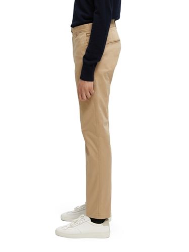 SCOTCH & SODA Essentials - Stuart regular slim-fi, Sand