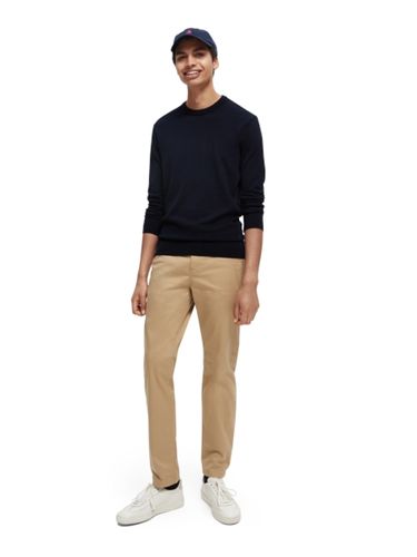 SCOTCH & SODA Essentials - Stuart regular slim-fi, Sand