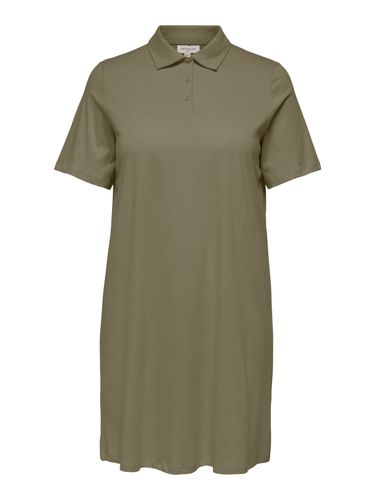 ONLY CARMAKOMA CARAPRIL S/S POLO DRESS JRS Default Title