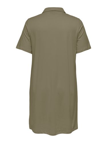 ONLY CARMAKOMA CARAPRIL S/S POLO DRESS JRS