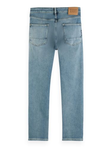 SCOTCH & SODA Essentials Ralston in organic cotto, Aqua Blue