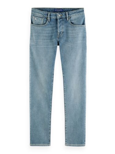 SCOTCH & SODA Essentials Ralston in organic cotto, Aqua Blue