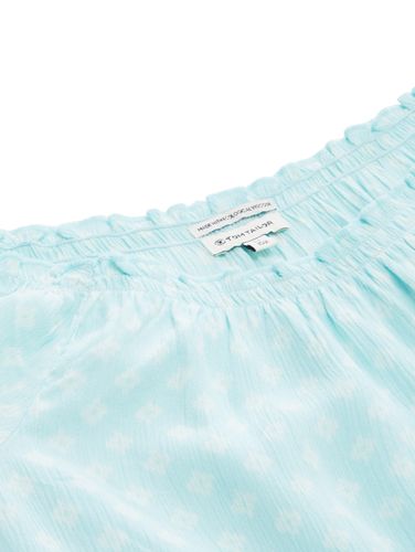 TOM TAILOR Cropped Bluse mit LENZING(TM) ECOVERO(TM)
