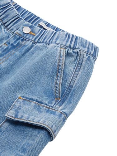 TOM TAILOR Cargo Jeansshorts mit recycelter Baumwolle