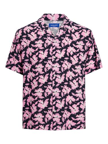 JACK & JONES JACK&JONES JORLUKE PALMA AOP RESORT SHIRT SS LN L