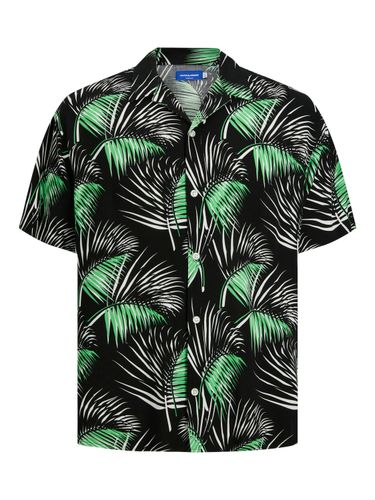 JACK & JONES JACK&JONES JORLUKE PALMA AOP RESORT SHIRT SS LN L