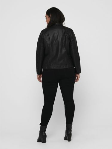 CARROBBER FAUX LEATHER JACKET NOOS