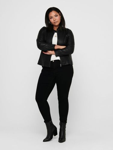 CARROBBER FAUX LEATHER JACKET NOOS