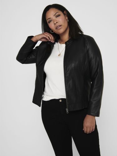 CARROBBER FAUX LEATHER JACKET NOOS