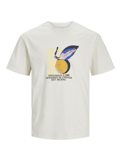 JACK & JONES JACK&JONES JORTAMPA AOP BRANDING TEE SS C.N PLS EU3XL US1XL