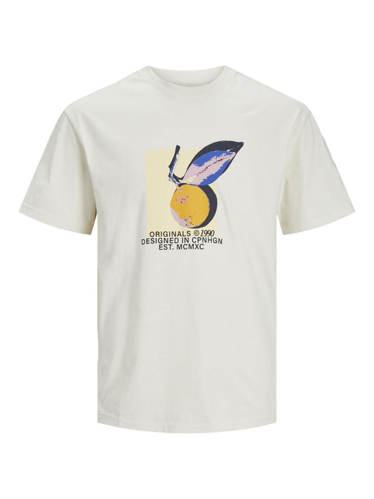 JACK & JONES JACK&JONES JORTAMPA AOP BRANDING TEE SS C.N PLS EU3XL US1XL