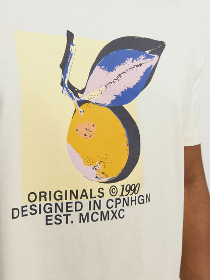 JACK & JONES JACK&JONES JORTAMPA AOP BRANDING TEE SS C.N PLS