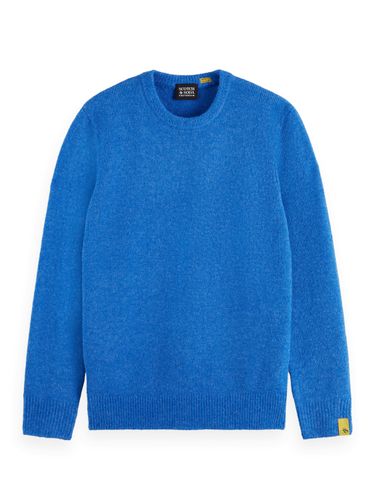 SCOTCH & SODA Regular fit softy-knit melange pull, Rhythm Blue
