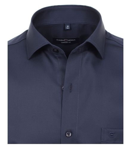 CASA MODA Twill Hemd uni 006880