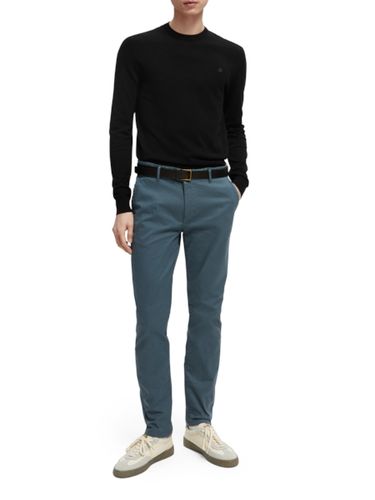SCOTCH & SODA Essentials - Stuart regular slim-fi, Steel