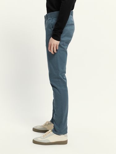 SCOTCH & SODA Essentials - Stuart regular slim-fi, Steel