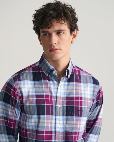 GANT Regular Fit Archive Oxford-Hemd mit Karomuster