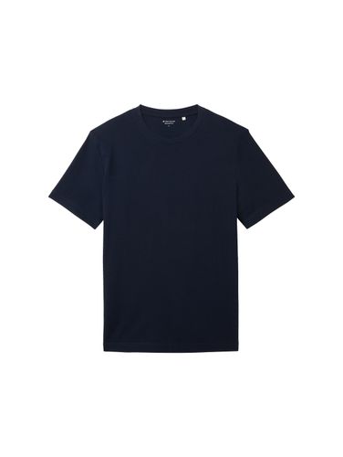 TOM TAILOR T-Shirt mit Piqué Struktur