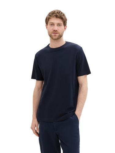 TOM TAILOR T-Shirt mit Piqué Struktur