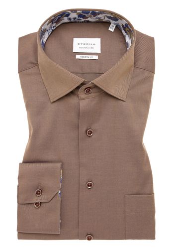 ETERNA Cover Shirt Twill Langarm Langarm - 65cm