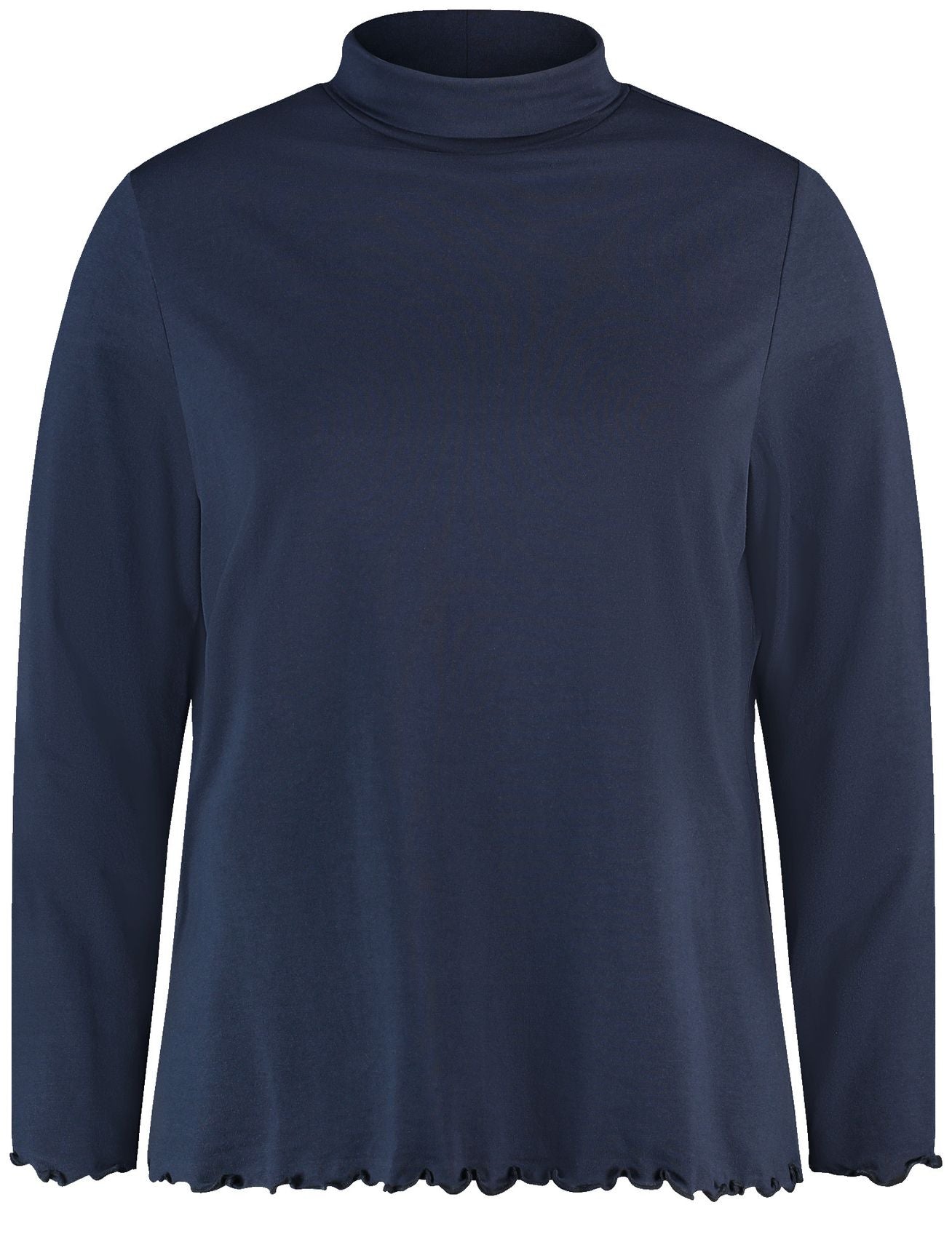Longsleeve mit Stehkragen