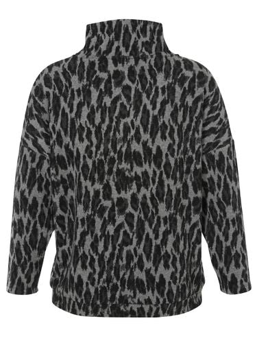 VIA APPIA Sweatshirt Kragen 1/1 Arm Druck