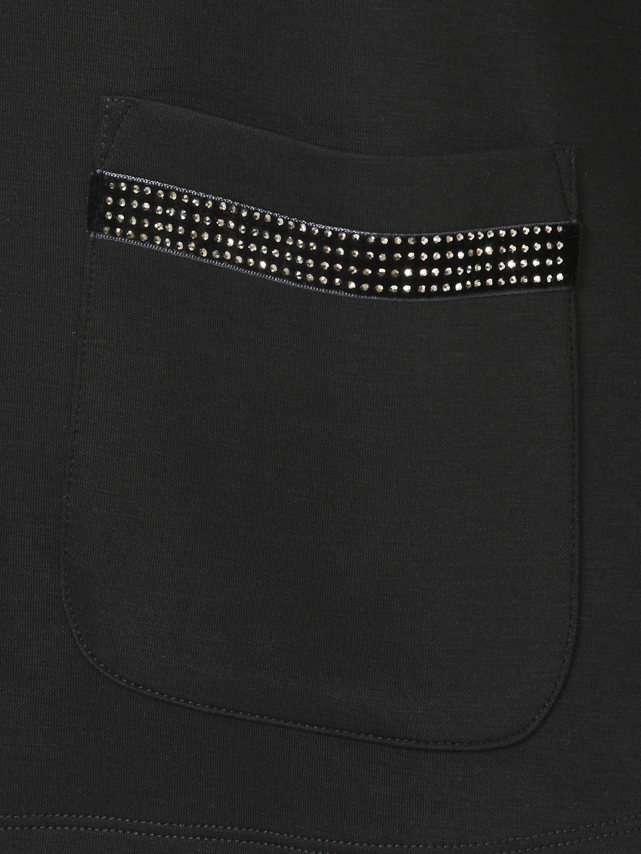 VIA APPIA Sweatshirt Stehkragen 1/1 Arm Taschen