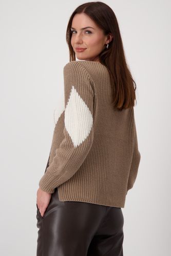 MONARI Pullover, milk chocolate