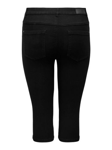 ONLY CARMAKOMA CARAUGUSTA HW SKINNY BLACK KNICKERS NOOS