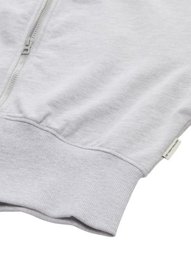 TOM TAILOR Cropped Sweatjacke mit Bio-Baumwolle