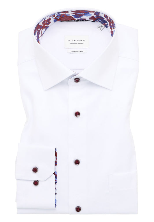 ETERNA Cover Shirt Twill Langarm Langarm - 65cm