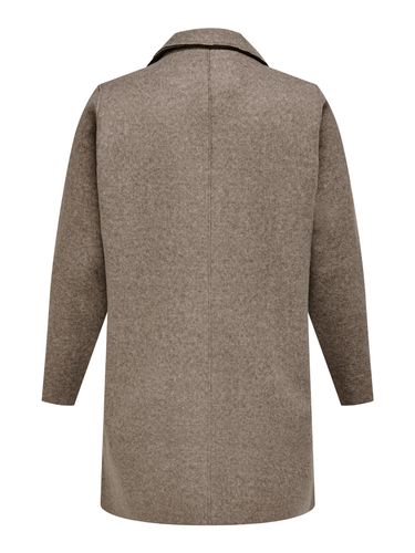 ONLY CARMAKOMA CARNEW CARRIE BONDED COAT OTW NOOS