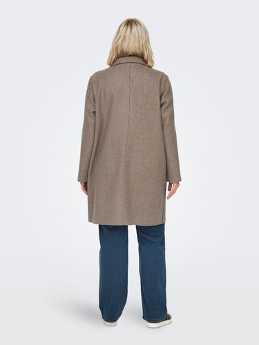 ONLY CARMAKOMA CARNEW CARRIE BONDED COAT OTW NOOS