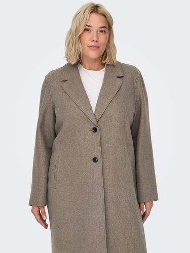 ONLY CARMAKOMA CARNEW CARRIE BONDED COAT OTW NOOS