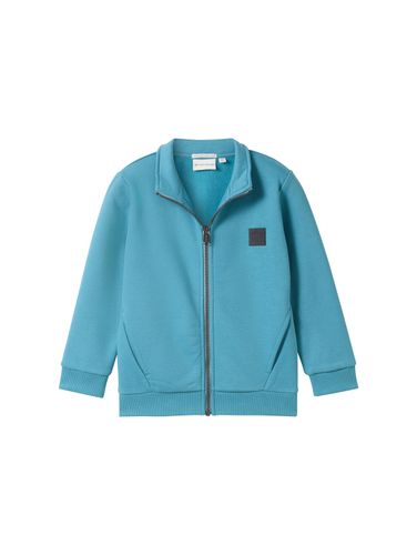 TOM TAILOR Sweatjacke mit Bio-Baumwolle