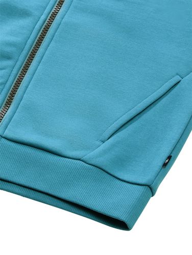TOM TAILOR Sweatjacke mit Bio-Baumwolle