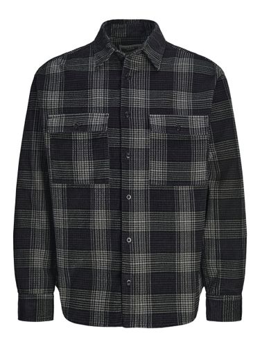 JACK & JONES JACK&JONES JCOTHEO CORDUROY CHECK OVERSHIRT LS XL