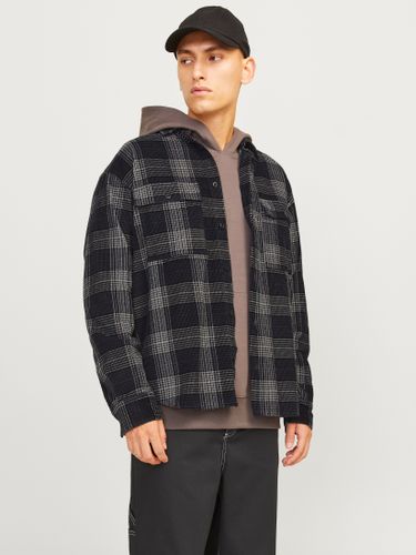 JACK & JONES JACK&JONES JCOTHEO CORDUROY CHECK OVERSHIRT LS