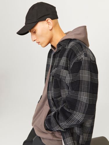 JACK & JONES JACK&JONES JCOTHEO CORDUROY CHECK OVERSHIRT LS