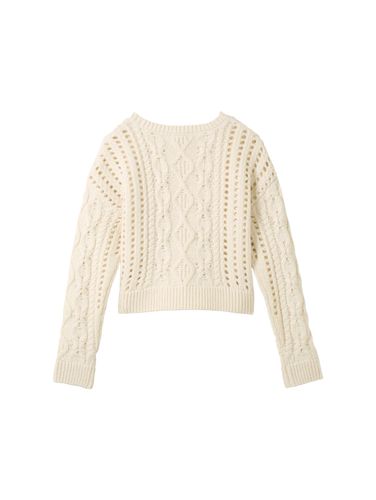 TOM TAILOR Strickpullover mit Zopfmuster