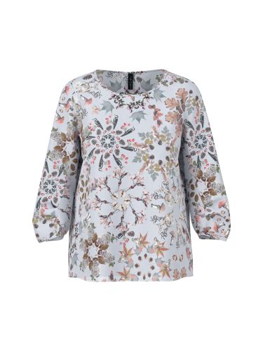 MARC CAIN Bedruckte Viskosebluse