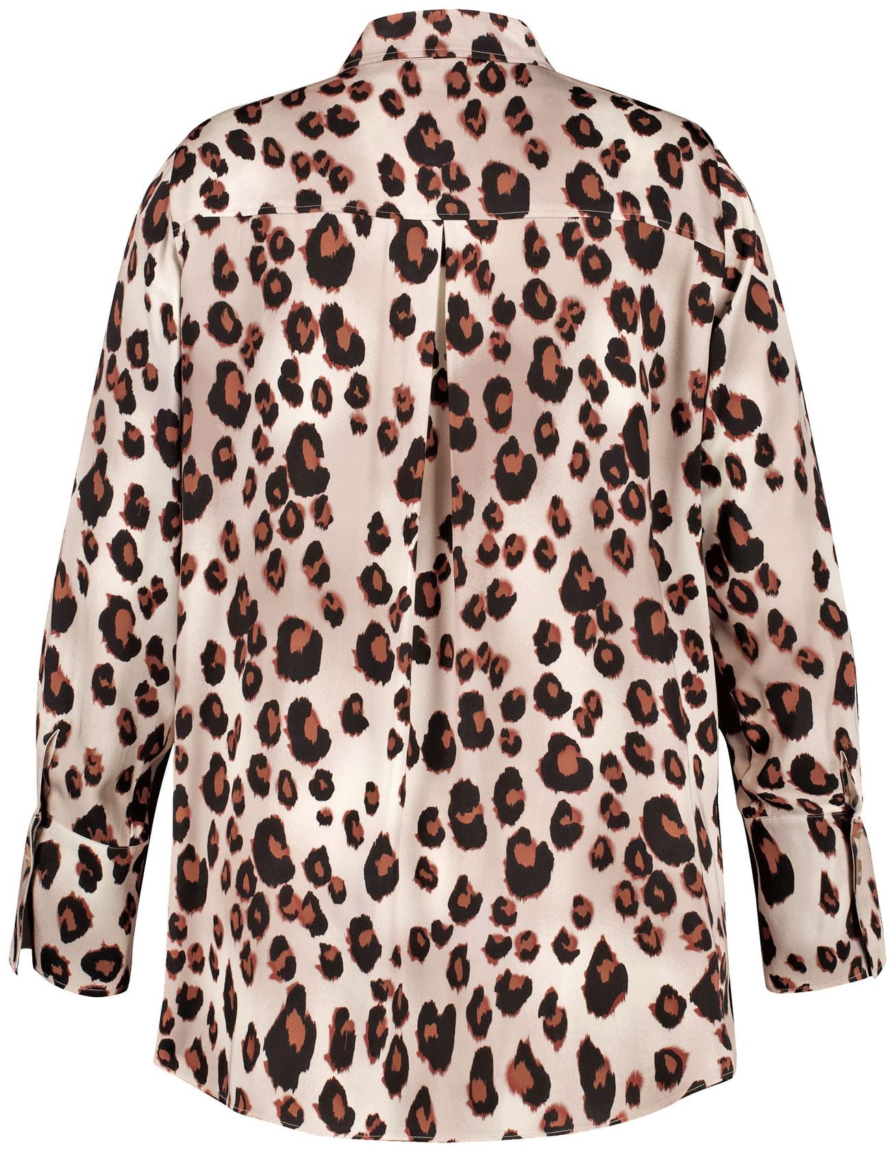 SAMOON Bluse mit Leo-Print
