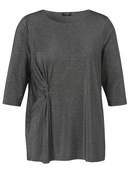 VIA APPIA T-Shirt Rundhals 3/4 Arm Knoten 46