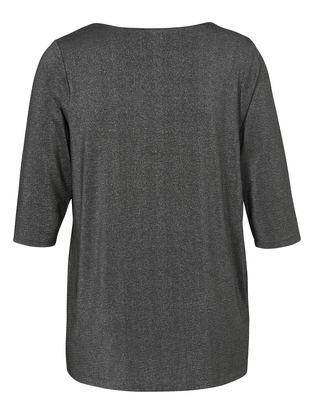 VIA APPIA T-Shirt Rundhals 3/4 Arm Knoten