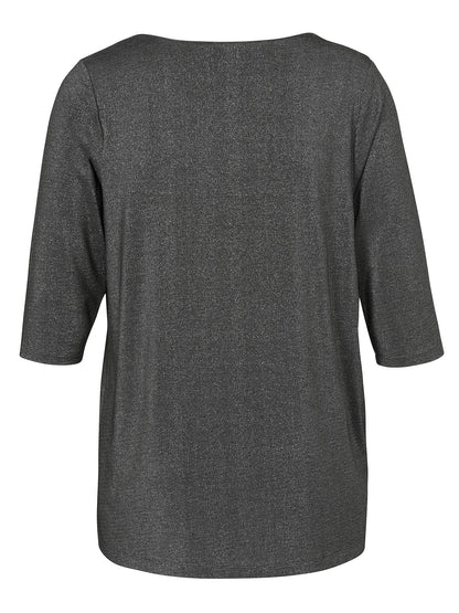 VIA APPIA T-Shirt Rundhals 3/4 Arm Knoten