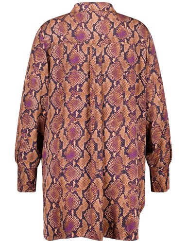 SAMOON Longbluse mit Schlangen-Print