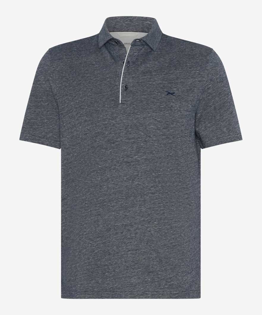 BRAX BRAX Poloshirt Style Pejo universe 55 % Leinen, 45 % Baumwolle Erwachsene